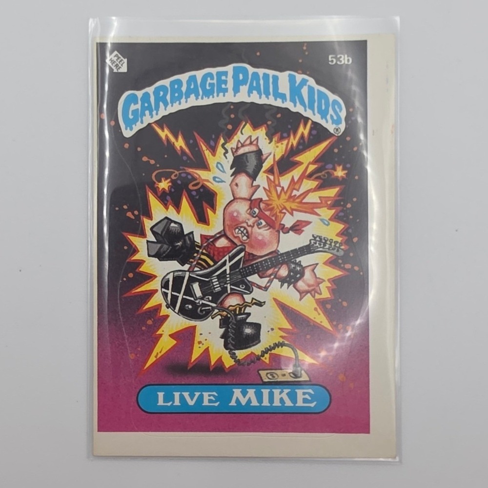 Topps Garbage Pail Kids OS2 Live Mike Pink Good 53b